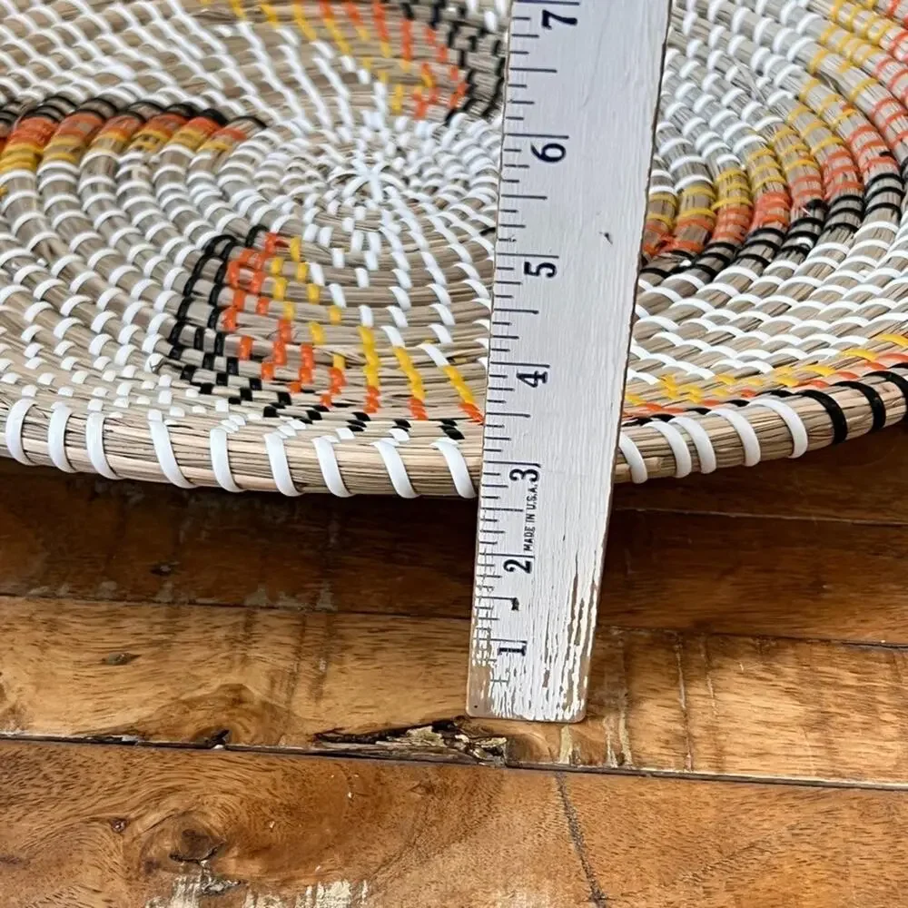 Handwoven Hanging Wall Basket 19.5